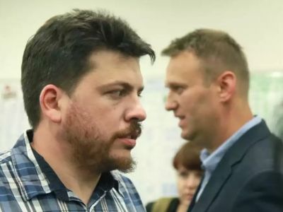 Л.Волков и А.Навальный. Источник - ok.ru Л.Волков и А.Навальный. Источник - ok.ru