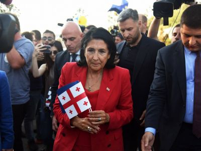 Президент Грузии Саломе Зурабишвили. Фото: t.me/astrapress Президент Грузии Саломе Зурабишвили. Фото: t.me/astrapress