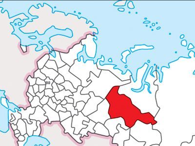 ХМАО на карте России. Фото: Яндекс ХМАО на карте России. Фото: Яндекс