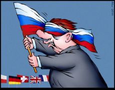 Россия в молчании. 2011 год. Рисунок: Александр Хоц